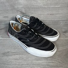 Vans Trainers Womens Black UK Size 6 Lace Up Vision Voyage Era Shoes