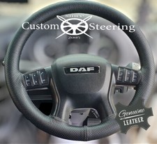 Perforated leather steering - perforated,