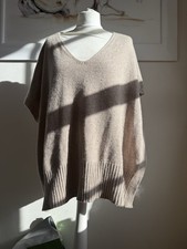 Cashmere Silk Company Fawn Top/poncho   One Size
