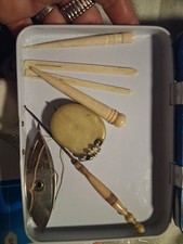 Antique Victorian Bone Sewing