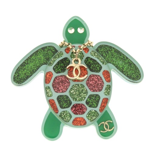 Authentic chanel turtle motif - authentic,