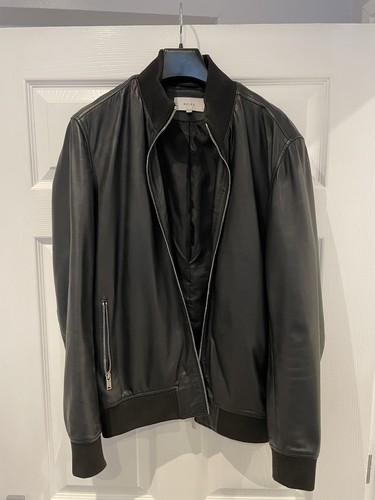 Reiss jacket men leather - jacket, men's