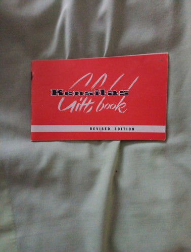 Kensitas gift book - gift,