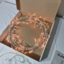 Ikea glansa light wreath - light,