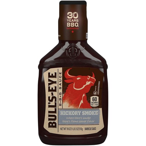 Bulls eye bbq sauce - bulls, hickory