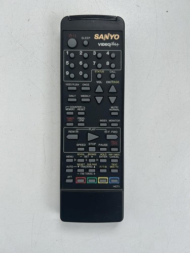 Genuine sanyo 14ct1 vcr remote - sanyo,