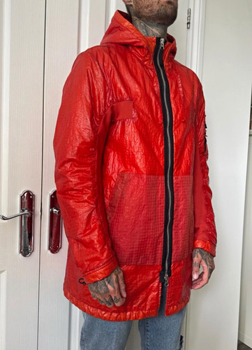 Stone island dual grid nylon - island,