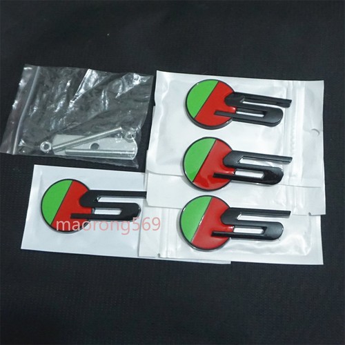 Green glossy black metal - green,