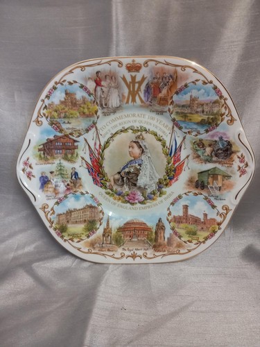 Aynsley plate commemorate the - -commemorate,