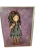 Brand New Santoro Blank Card Gorjuss Collection -Pulling On Your Heart Strings