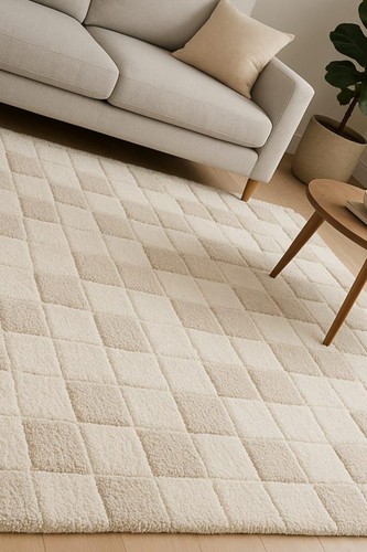 8x11ft handmade tufted wool - handmade,