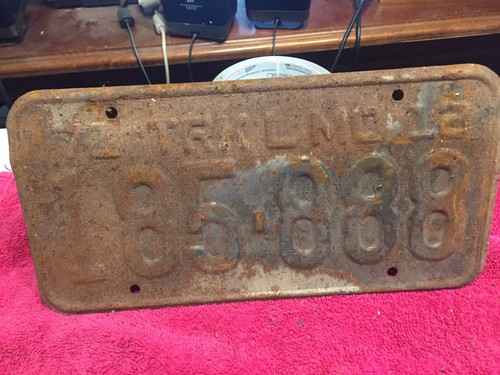 1971 missouri license plate - missouri,