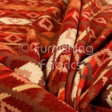 Modern Small Kilim Aztec