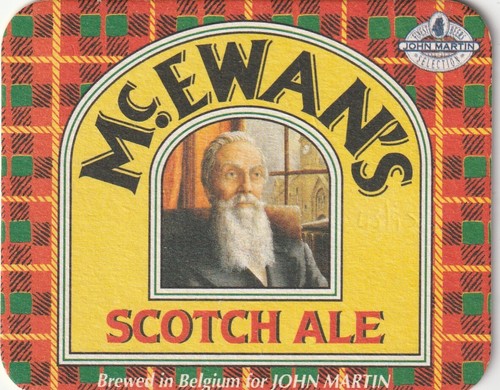 Beer mat mcewans brewery - -,