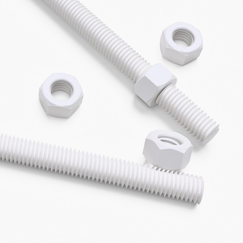 White ptfe m12 500 - m12,