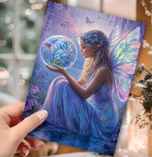Greetings card fairy - greetings,