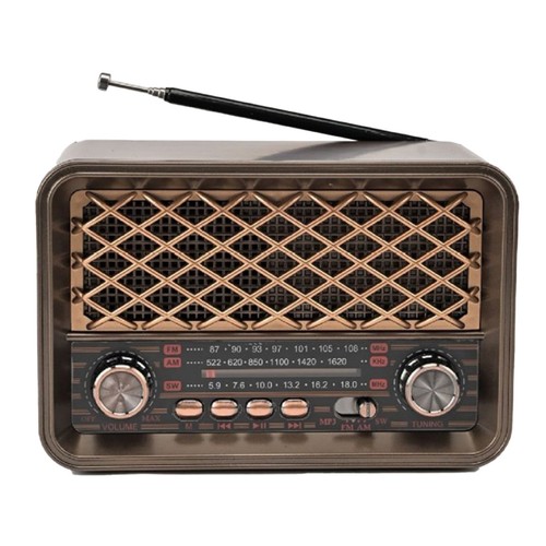Retro bluetooth radio portable - radio,