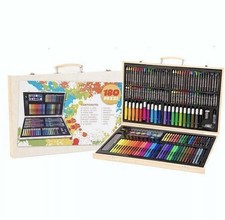 Wooden 180pc Box Artist Set