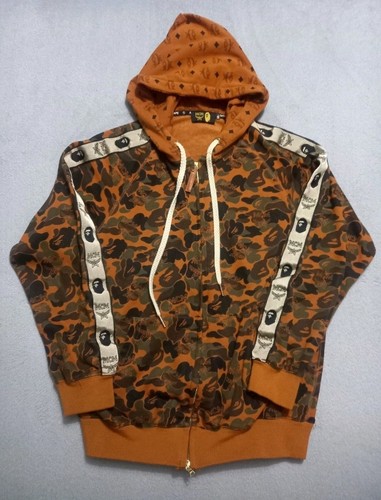 Bape mcm zip hoodie xl - bape, x