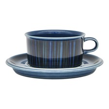 Arabia Blue Cosmos Tea Cup