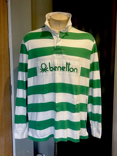 Benetton rugby shirt 80s - benetton,