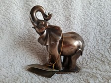 Vintage Elephant Bronze Ornament Regency Fine Arts Very Good Used Condition