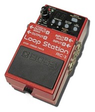 BOSS RC-3 Looper Pedal 7669 Tested & Works