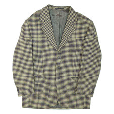 Mens Blazer Jacket Green