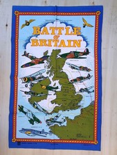 Vintage Battle of Britain Map