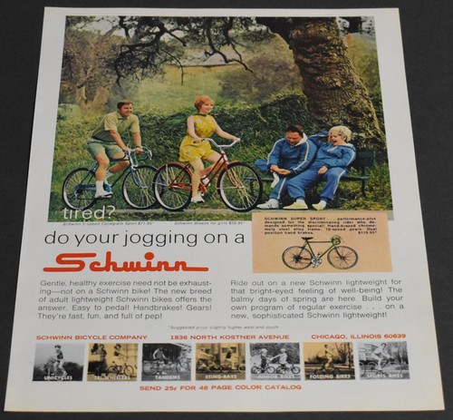 1969 print schwinn bicycle - ad,