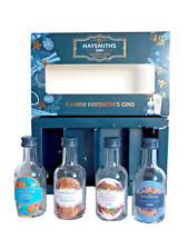 Haysmiths EMPTY NO ALCOHOL Miniature Gin Bottles in Box