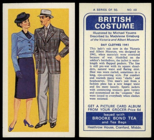 Day clothes 1941 british - day,