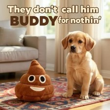 Funny Talking Poop Plush