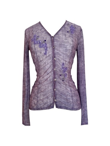 Blumarine purple snakeskin - blumarine,