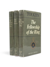 The LORD OF THE RINGS Second Edition 7/6/6 J R R TOLKIEN 1971/3