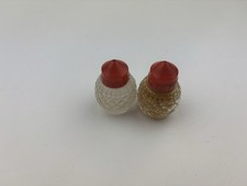Vintage Small Glass Salt And
