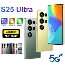 Unlocked S25 Ultra 5G Smartphone 4.5" Miniphone Android Phone Cellphones