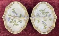 A Stunning Pair Of Spode Stafford Flowers Dishes. Perfect. 