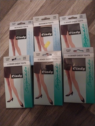 Vintage tights cindy - x6, pairs