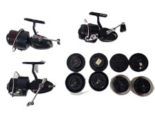 2x Garcia Mitchell 410 Fishing Reels + 1x Mitchell 300 & 4 Spare Spools