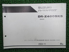 Suzuki DR-Z400SK5 Parts List