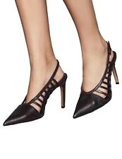 REISS Daphne Court Shoes Womens Pomegrante Size EUR 39 *REFSSS329 RRP £175