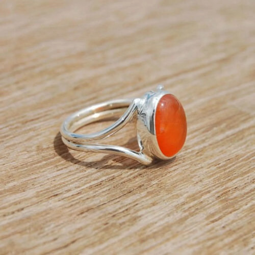 Carnelian gemstone 925 - carnelian,