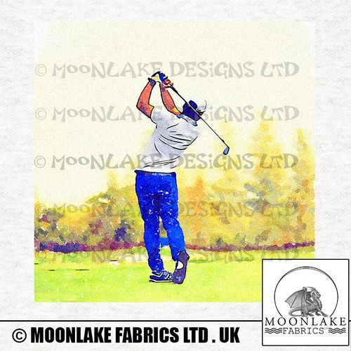 Golfing set golf watercolor - golf,