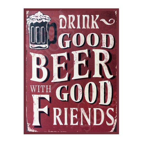Metal signs vintage - metal, retro