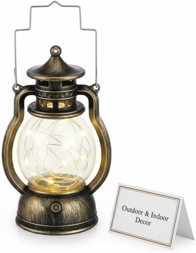 Golden vintage mini - golden, lantern