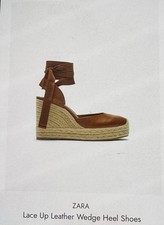 Zara shoes size 5 Lace Up