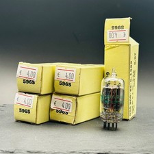 Lot of 6x 5965 / 12AV7 Type
