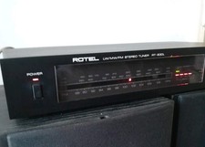 Rotel RT-830L Black Stereo Analogue Radio Tuner Working