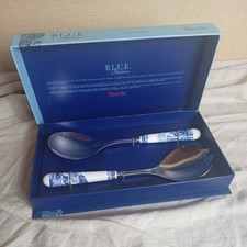 Spode Blue Italian Pair of